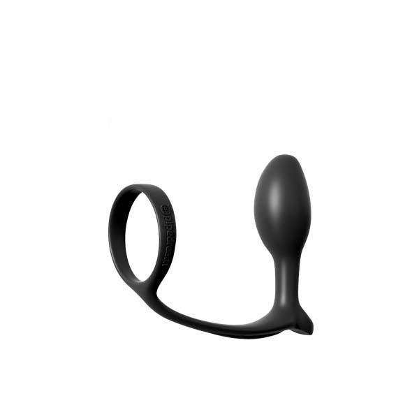 Anal fantasy collection - ass-gasm cock ring beginners butt plug - Product front view  | Flirtybay.com.au