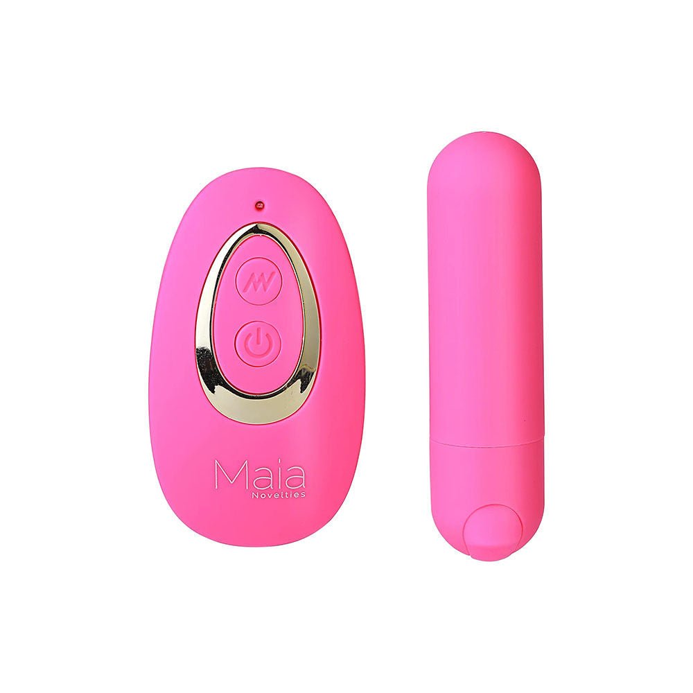 Maia - jessi - remote bullet vibrator - Product top view  | Flirtybay