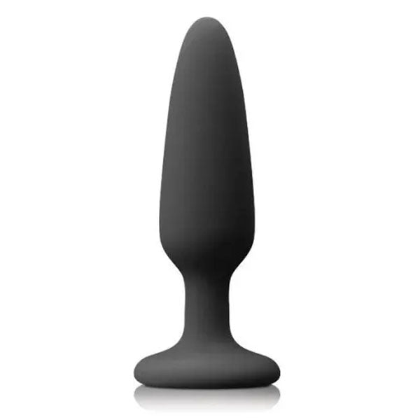 Ns Novelties Colours pleasures Butt Plug size L black, Front product view | Flirtybay.com.au