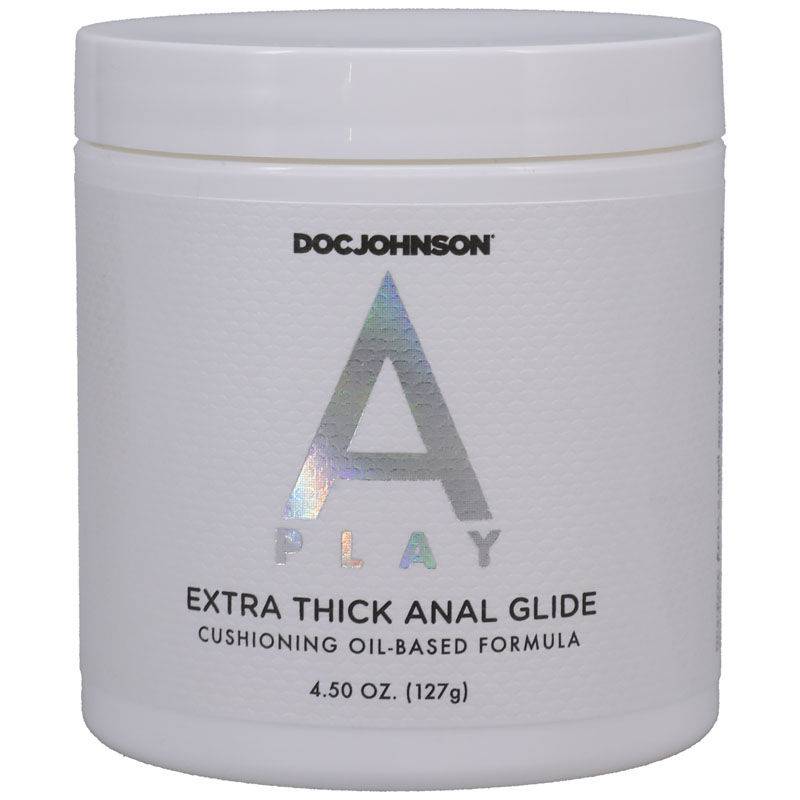A-play extra thick anal glide 127g - Product front view  | Flirtybay.com.au