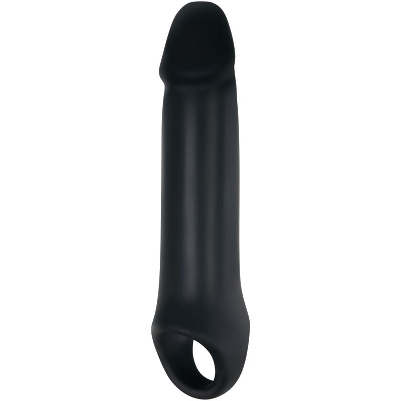 Adam & eve - adam's fantasy penis extender with ball strap - Product front view  | Flirtybay.com.au