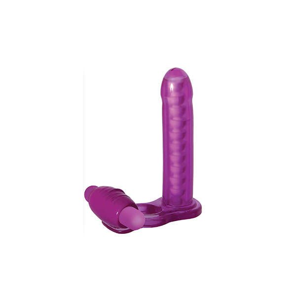Adam & eve - dp fantasy vibrating cock ring - Product front view  | Flirtybay.com.au