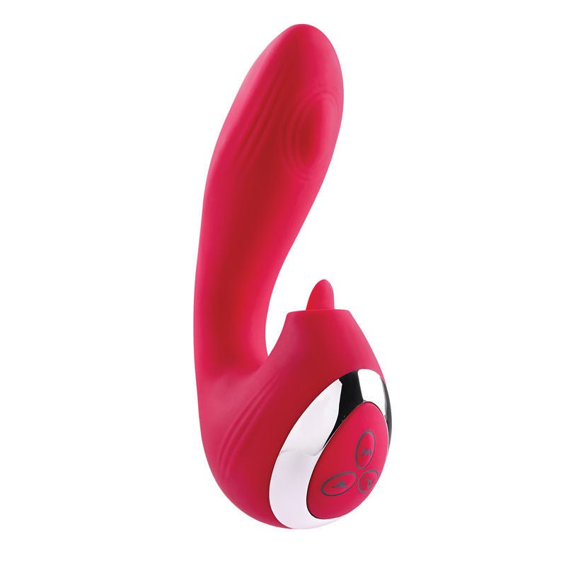 Adam & eve - eves clit loving thumper vibe - Product front view  | Flirtybay.com.au