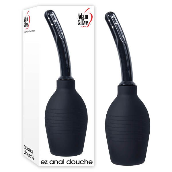 Adam & eve - ez anal douche - Product front view and box front view | Flirtybay.com.au