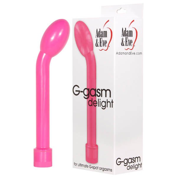 Adam & eve - g-spot vibrator - Product front view and box front view | Flirtybay.com.au