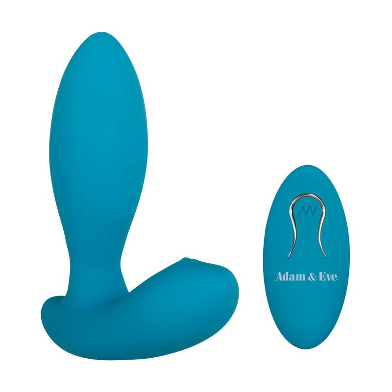 Adam & eve - remote control g-spot vibrator - Product front view with remote control | Flirtybay.com.au