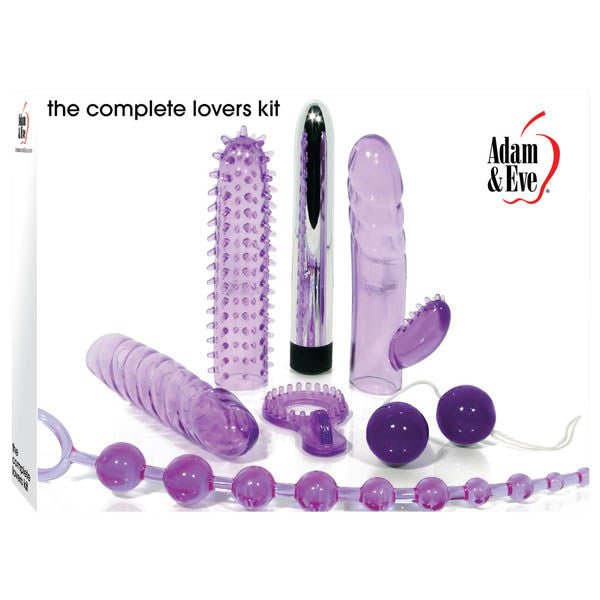 Adam & eve - the complete lovers kit -  box front view | Flirtybay.com.au