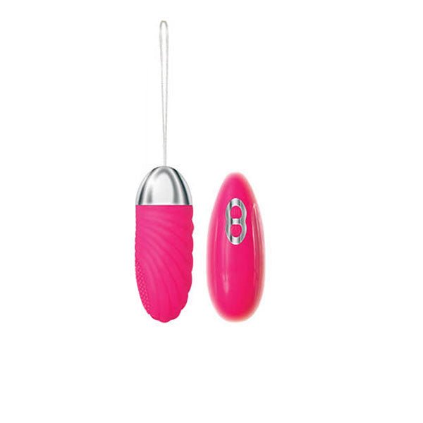 Adam & eve - turn me on remote control egg vibrator - Product front view  | Flirtybay.com.au