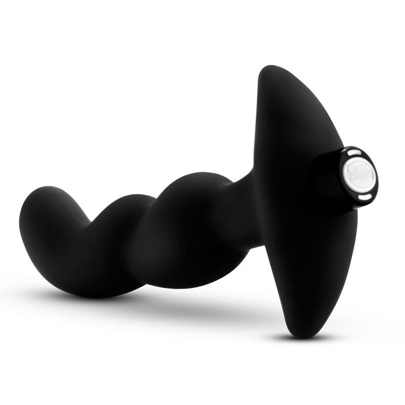 Anal adventures - platinum vibrating prostate massager 03 - Product bottom view  | Flirtybay.com.au