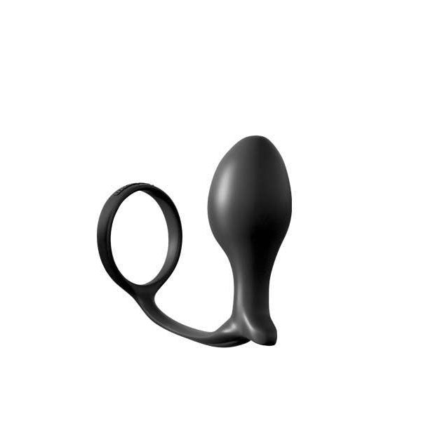 Anal fantasy - ass-gasm cock ring butt plug - Product front view  | Flirtybay.com.au