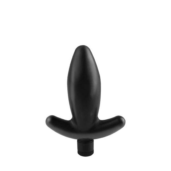 Anal fantasy collection - beginner's vibrating anchor butt plug - Product front view  | Flirtybay.com.au
