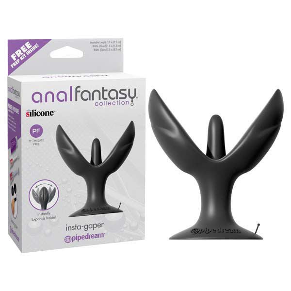 Anal fantasy collection - insta-gaper - Product front view and box front view | Flirtybay.com.au