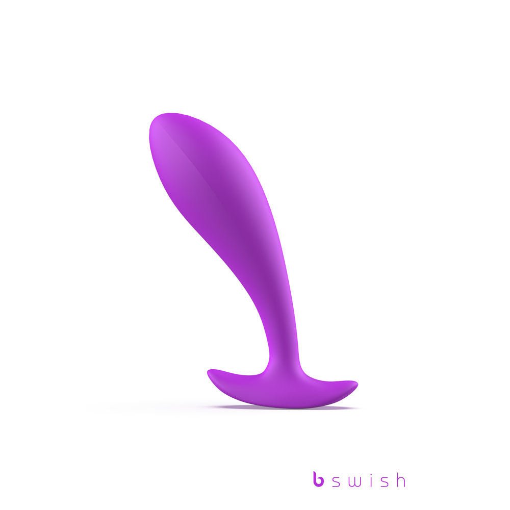 Bfilled basic - orchid - prostate massager - Product side view  | Flirtybay