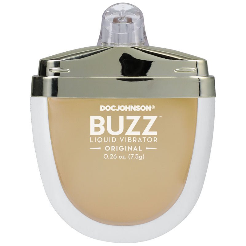 Buzz - liquid vibrator - arousal gel - Product front view  | Flirtybay.com.au