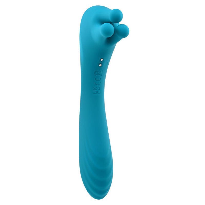 Evolved - heads or tails - g-spot and clitoral vibrator - Product front view  | Flirtybay.com.au