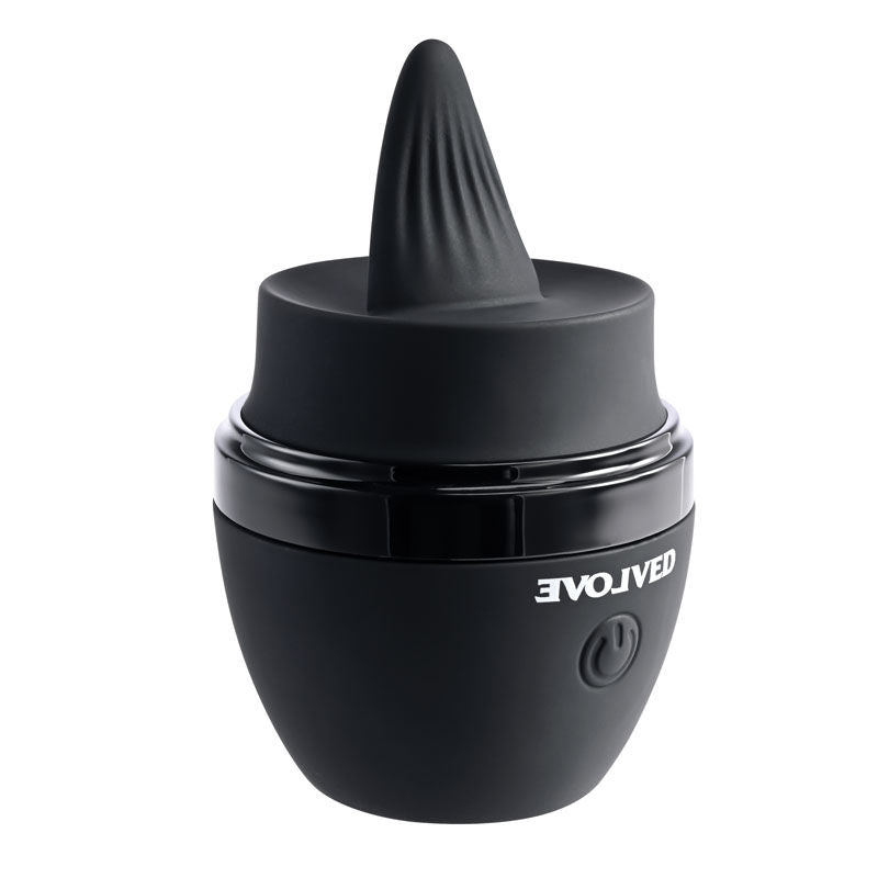 Evolved - tongue tied - clitoral stimulator - Product front view  | Flirtybay.com.au