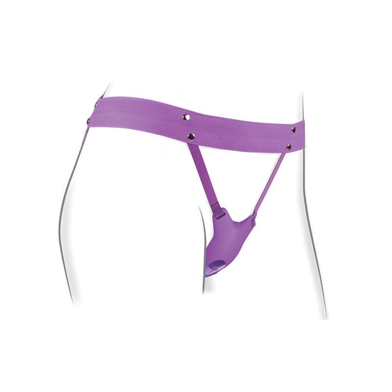 Fantasy - for her ultimate butterfly strap-on - panty vibrator - Product front view  | Flirtybay.com.au