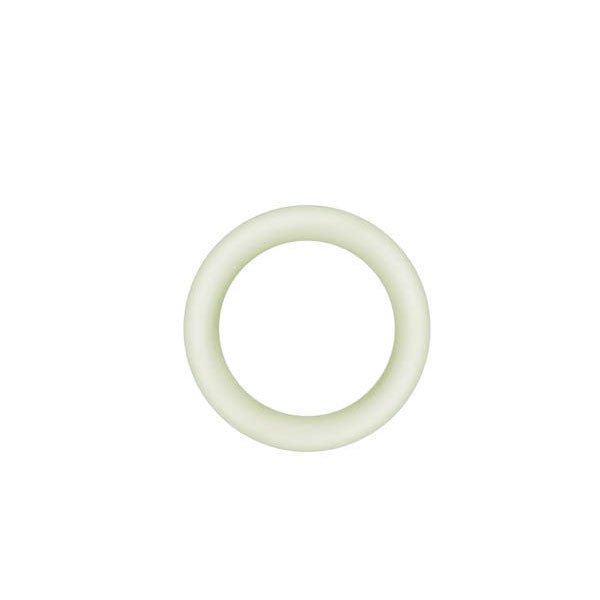 Firefly halo cock ring large, clear, front view | Flirtybay.com.au
