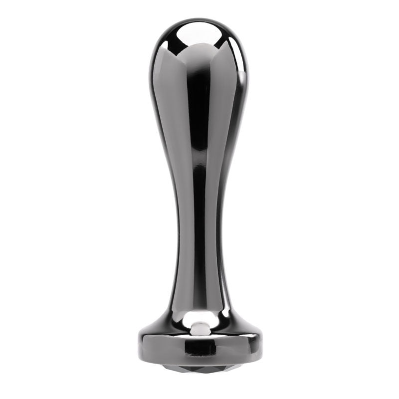 Gender x - black pearl - butt plug - Product front view  | Flirtybay.com.au