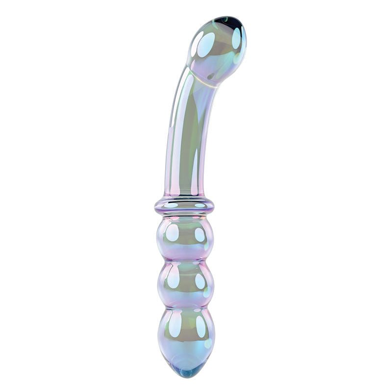 Gender x - lustrous galaxy glass wand - Product front view  | Flirtybay.com.au