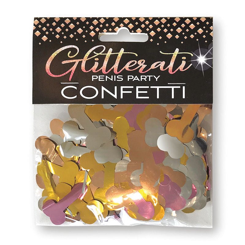 Glitterati - confetti - Product front view  | Flirtybay.com.au