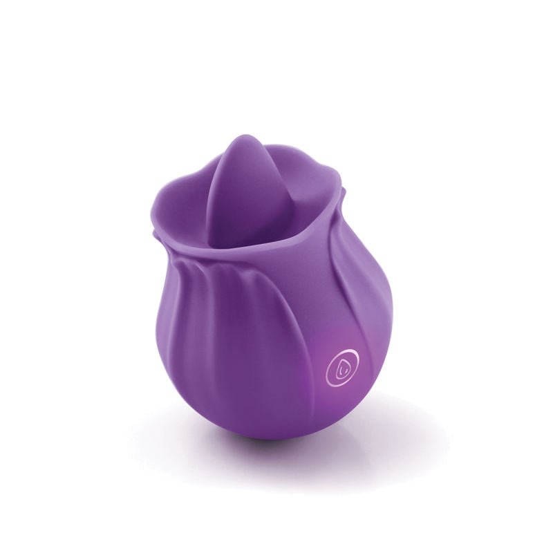 Inya the kiss clitoral stimulator, purple, front view | Flirtybay.com.au