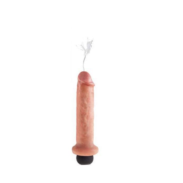 King cock - 7'' squirting cock - Product front view  | Flirtybay.com.au