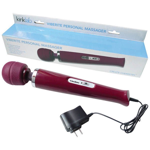 Kinklab - viberite personal massager - wand - Product side view and box side view | Flirtybay.com.au