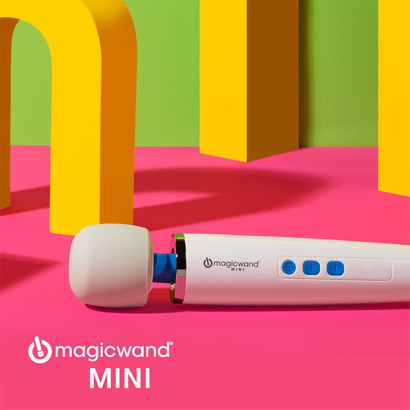 Magic wand mini - vibrating wand - Product side view  | Flirtybay.com.au