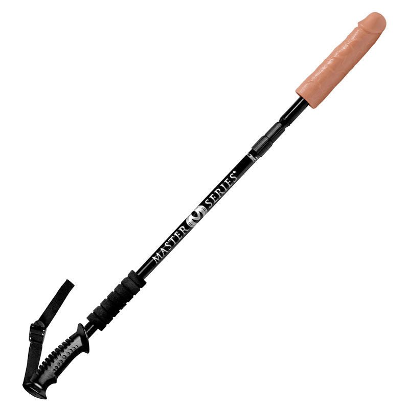 Master series dick stick expandable dildo rod - Product side view  | Flirtybay.com.au