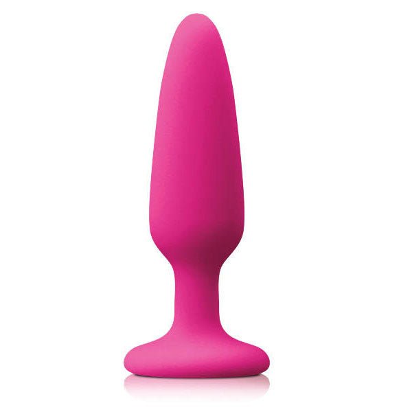 Ns Novelties Colours pleasures Butt Plug size L Pink, Front product view | Flirtybay.com.au