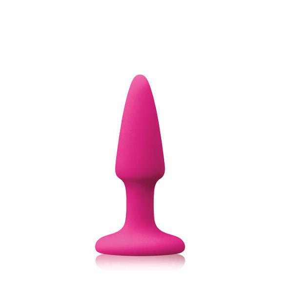 Ns Novelties colours pleasures butt plug Pink front product view | Flirtybay.com.au
