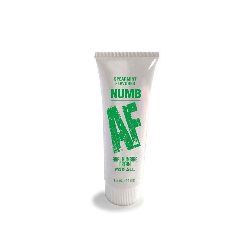 Numb af - anal numbing cream - mint flavor, Product front view  | Flirtybay.com.au