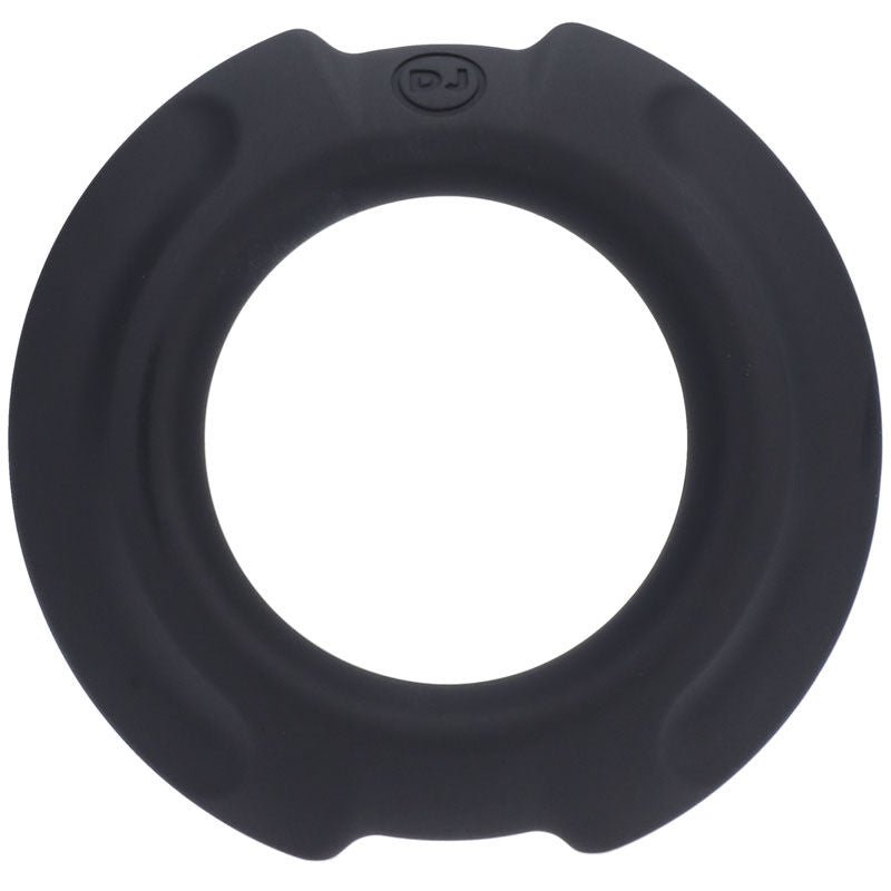 Optimale - flexisteel cock ring 35mm - black, Product front view  | Flirtybay.com.au