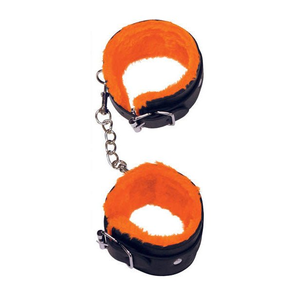Orange is the new black - love cuffs - ankle - Product front view  | Flirtybay.com.au