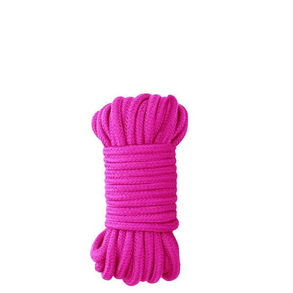 Ouch! - 10m japanese rope - pink-Product front view  | Flirtybay.com.au