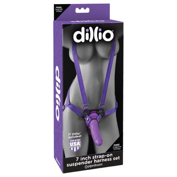 Dillio - Strap-On Suspender Harness Set - 7.5