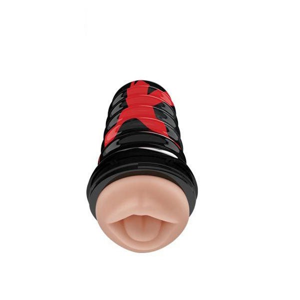 Pdx elite - air-tight oral stroker - male masturbator - Product front view  | Flirtybay.com.au