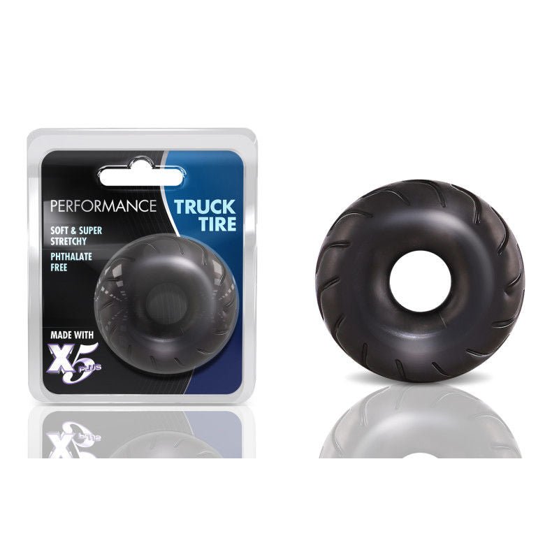 Performance truck tire - cock ring - Product front view and box front view | Flirtybay.com.au