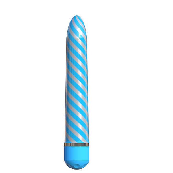 Pipedream classix sweet swril vibe blue bullet vibrator, front product | Flirtybay.com.au