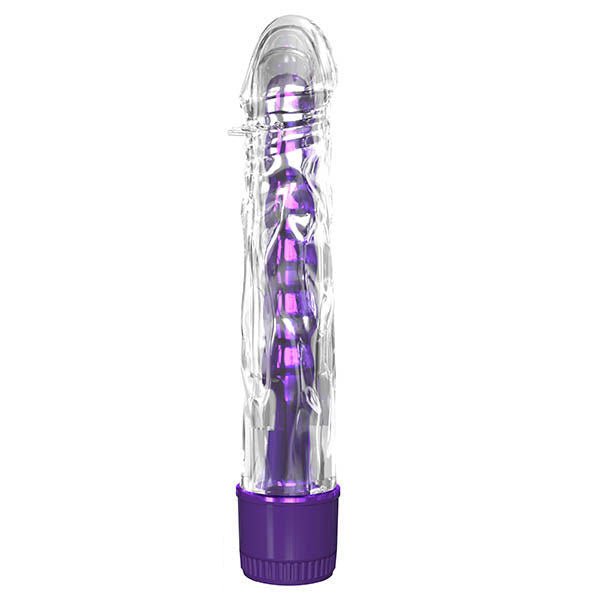 Pipedream classix Mr Twister Vibrator purple front product view | Flirtybay.com.au