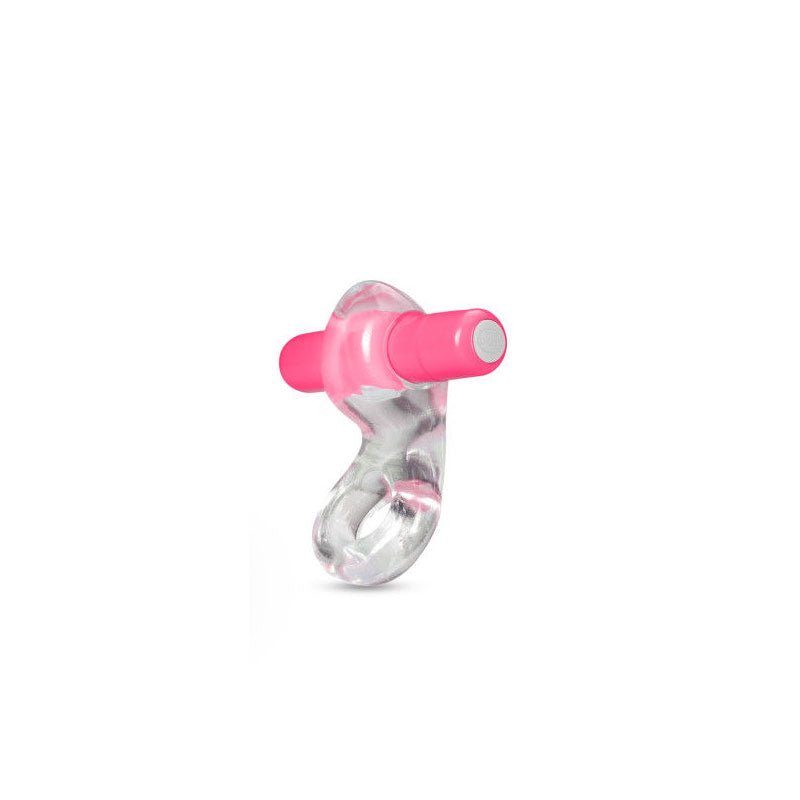 Play with me - delight vibrating cock ring - pink, Product front view  | Flirtybay.com.au