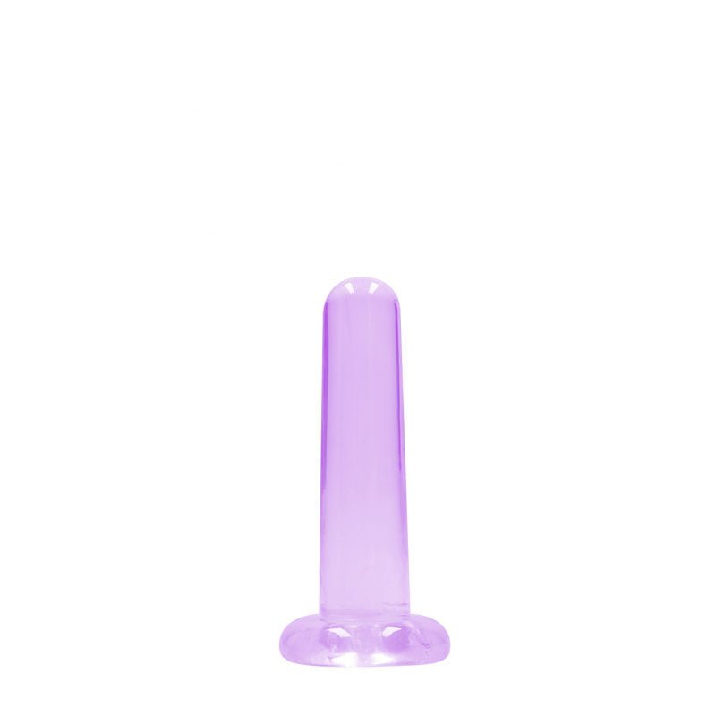 Realcock - 5" non realistic dildo with suction cup - purple, Product front view  | Flirtybay.com.au