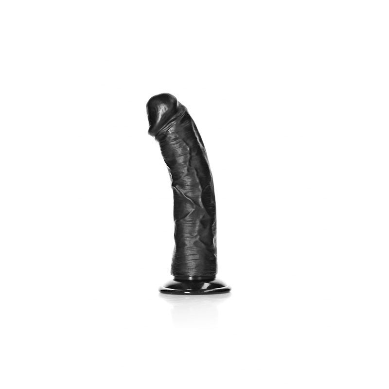 Realcock -  6.2" realistic regular curved dildo - Product front view  | Flirtybay.com.au