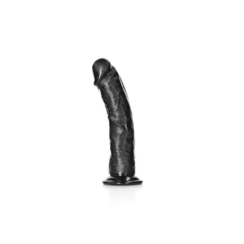 Realcock - 7" realistic regular curved dildo - Product front view  | Flirtybay.com.au