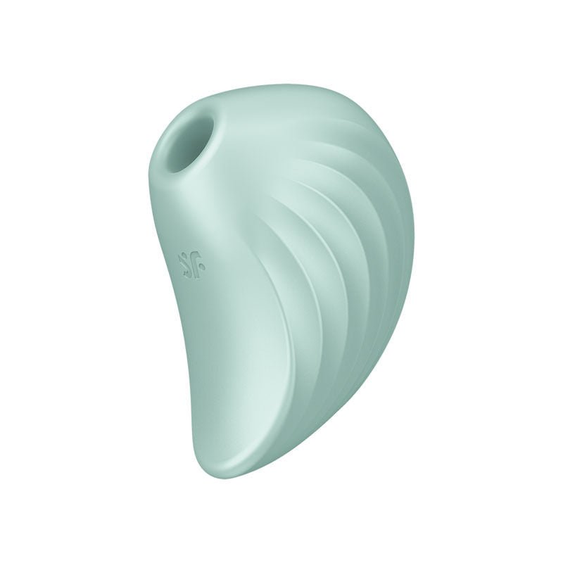 Satisfyer - pearl diver - clitoral suction stimulator - Green, Product side view  | Flirtybay.com.au