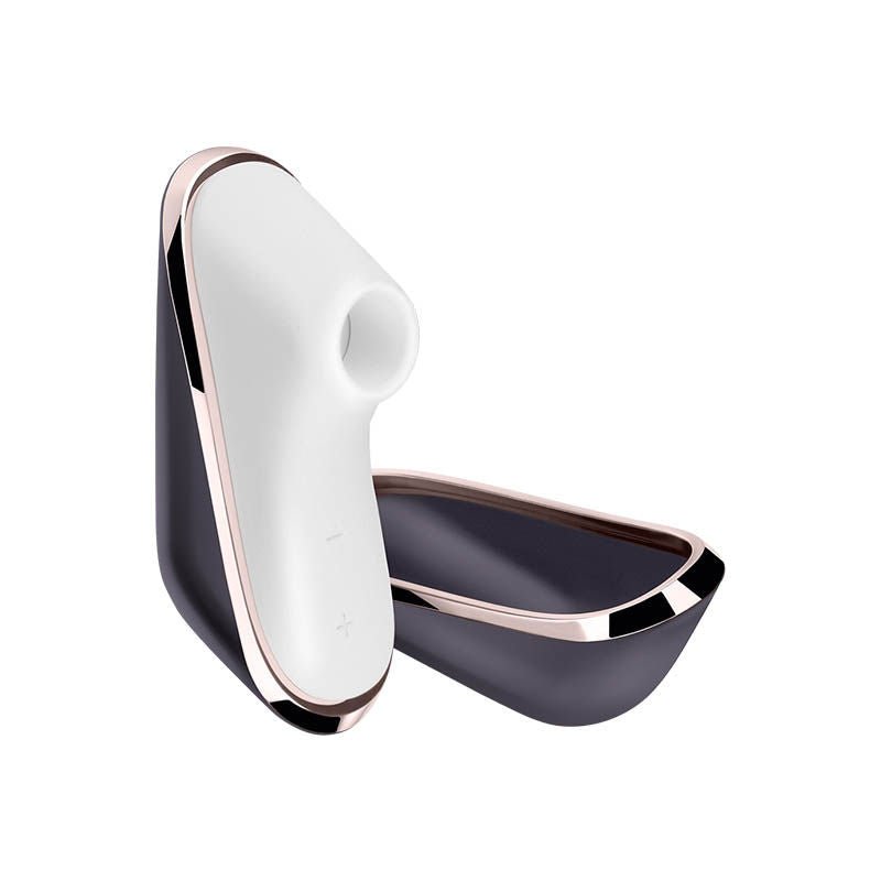 Satisfyer - pro traveller - clitoral suction stimulator - Product side view  | Flirtybay.com.au