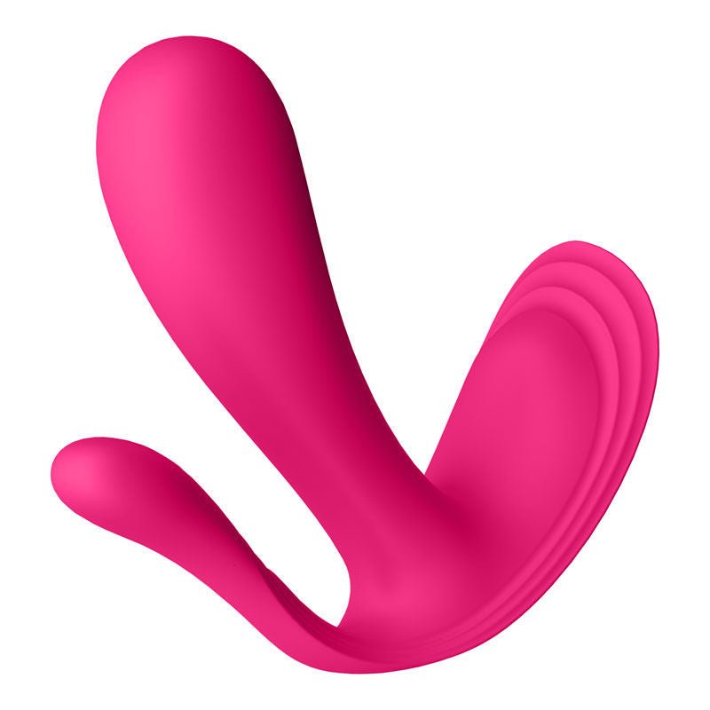Satisfyer top secret + - g-spot & clitoral vibrator - Pink-, Product side view  | Flirtybay.com.au