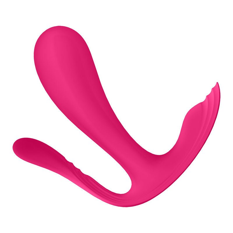 Satisfyer top secret + - g-spot & clitoral vibrator - Pink-, Product side two view  | Flirtybay.com.au