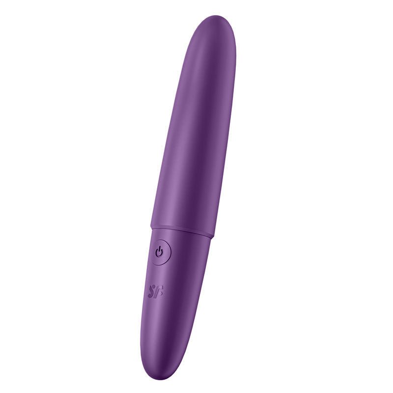 Satisfyer - ultra power bullet 6 clitoral vibrator - Purple, Product side view  | Flirtybay.com.au